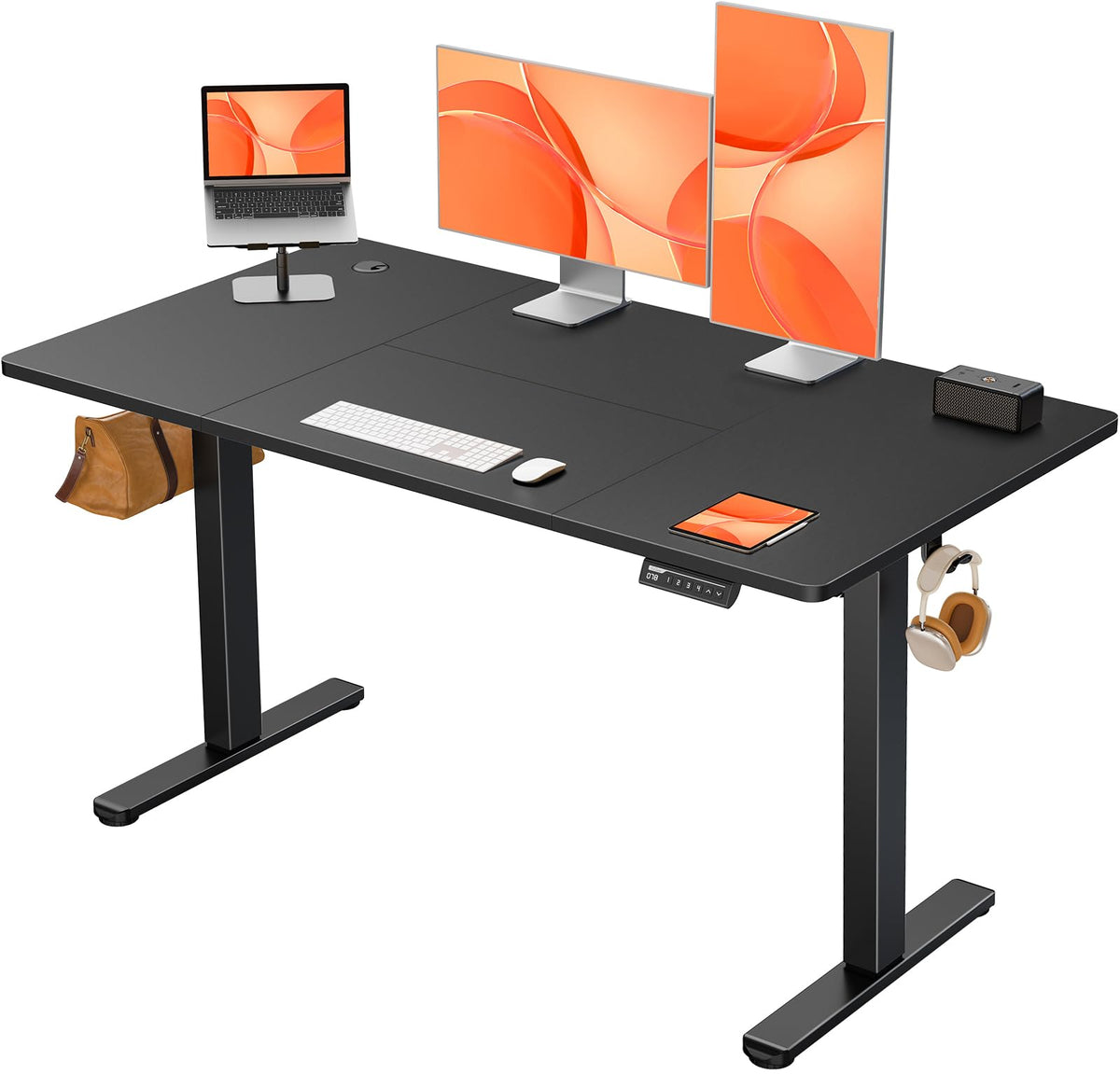 ErGear Electric Standing Desk 120 x 60cm 4 Memory with Splice Board - image 1