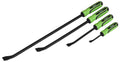 Sealey Siegen 4pc Heavy-Duty Angled Pry Bar Set with Hammer Cap