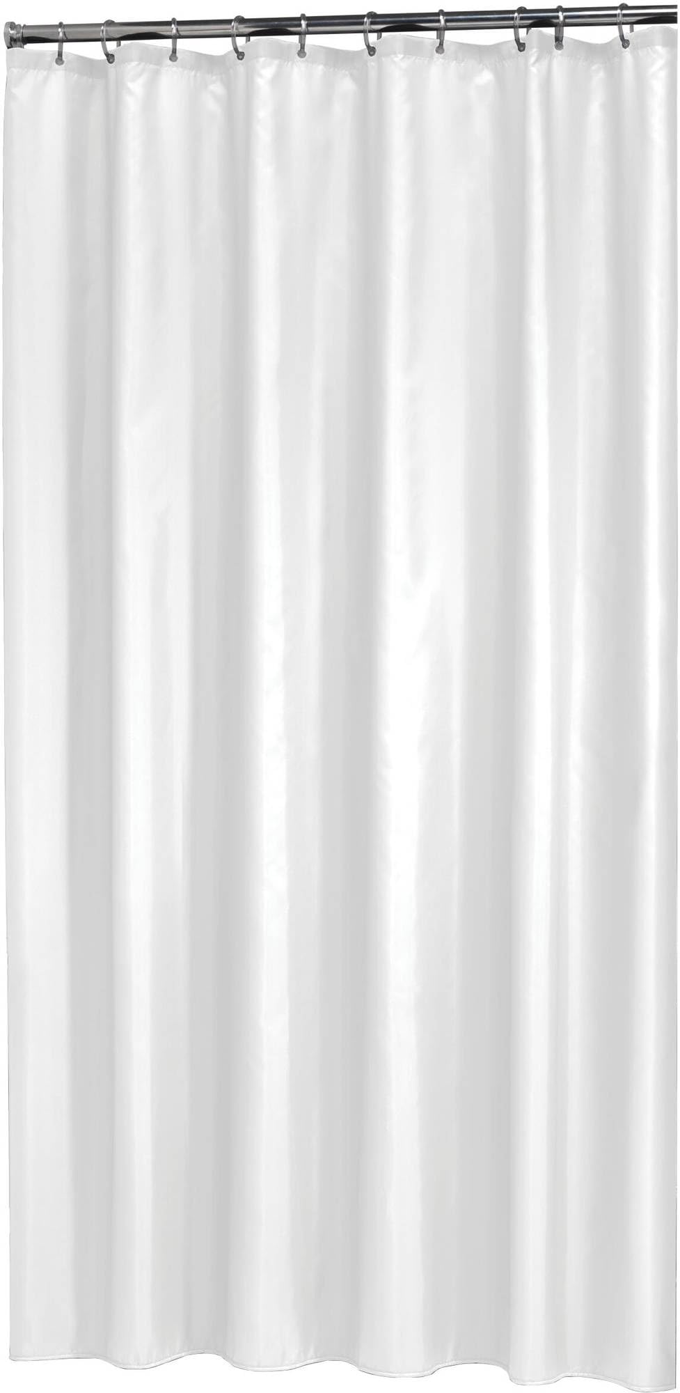 Sealskin Madeira Shower Curtain – White Water Repellent Polyester – 240x200cm