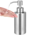 Cabilock 250ml Stainless Steel Soap Dispenser | Brushed Nickel Pump