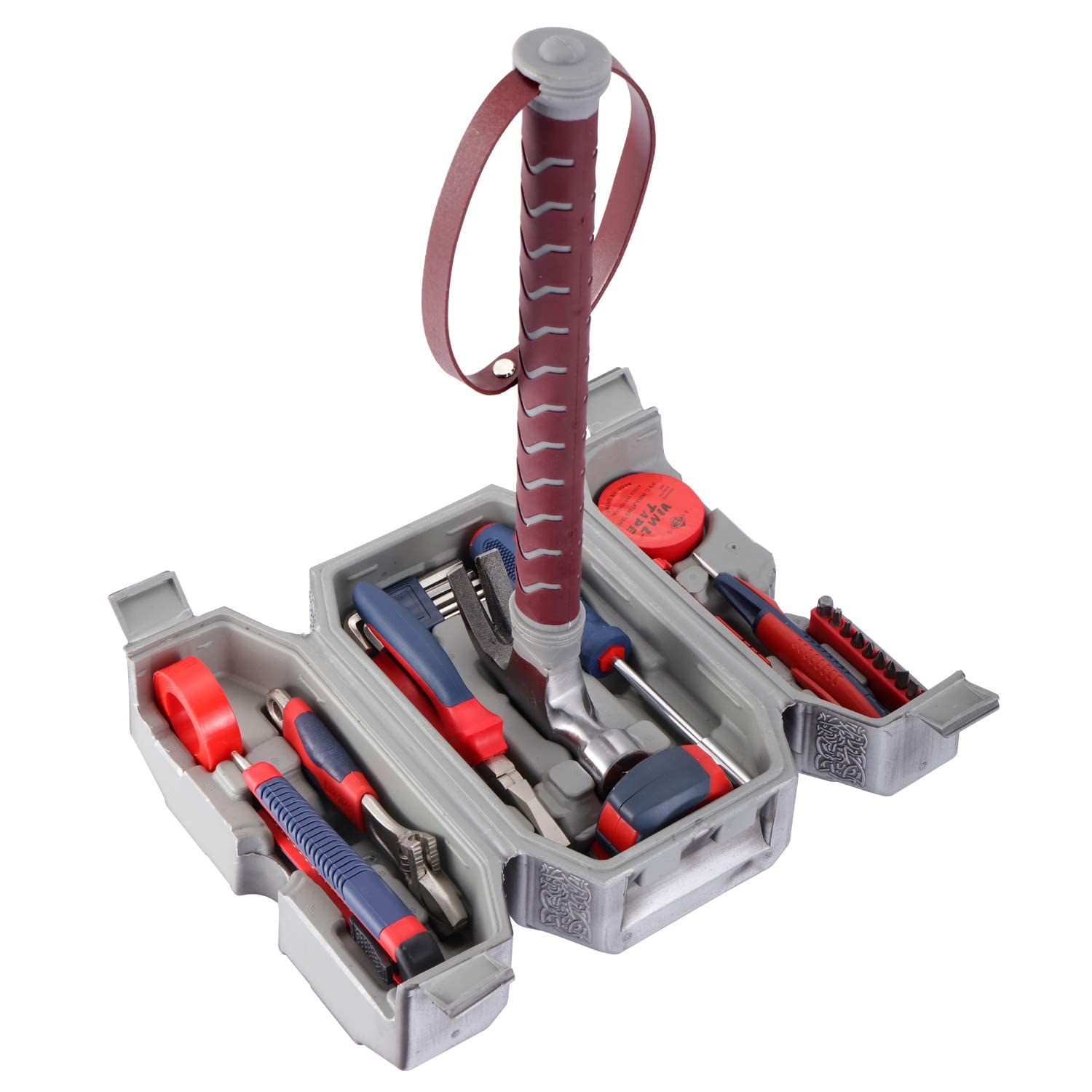 Jolof Store Thor Hammer Tool Kit – 28-Piece Household DIY Repair Set