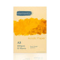 Elements A3 Acrylic Painting Pad - 360gsm Heavyweight Paper, 12 Sheets