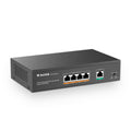 MokerLink 5 Port Gigabit PoE Switch | 4 Port PoE+ 78W Unmanaged Metal