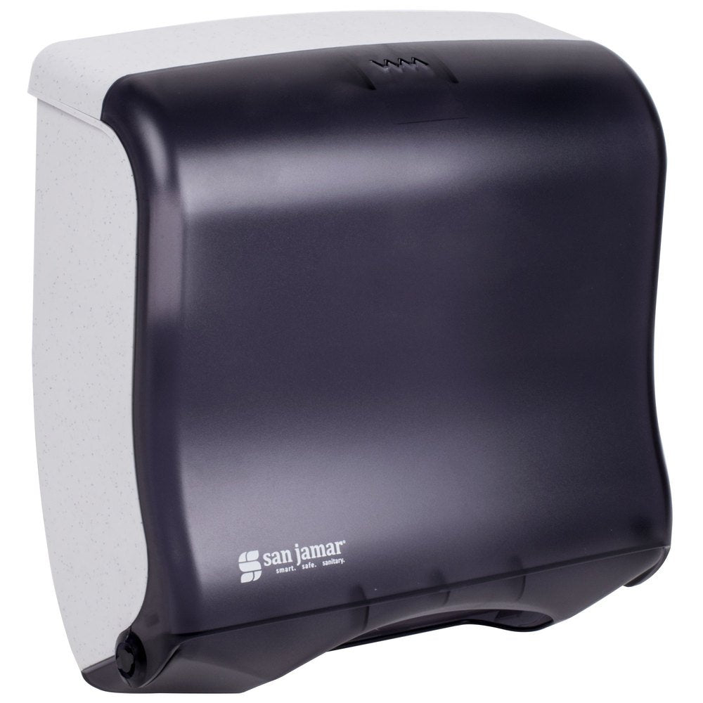 San Jamar T1755TBK Ultrafold Fusion Towel Dispenser | Black Pearl