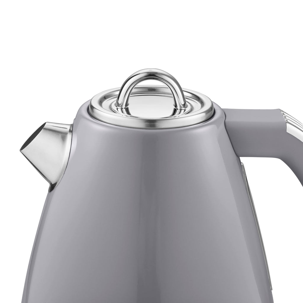 Swan Retro Jug Kettle | 1.5L Fast Boil Electric Kettle - Grey