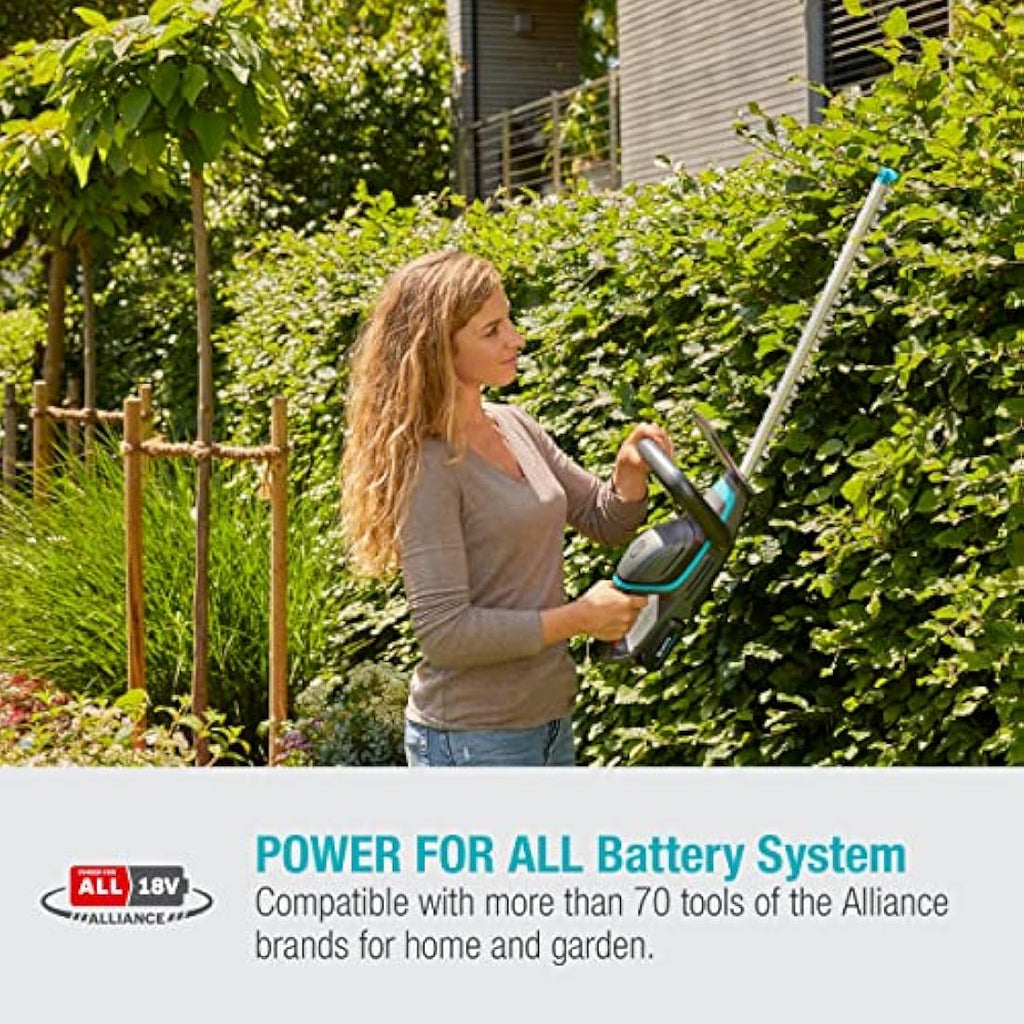 Gardena ComfortCut 60 18V P4A Battery Hedge Trimmer – 60cm Blade