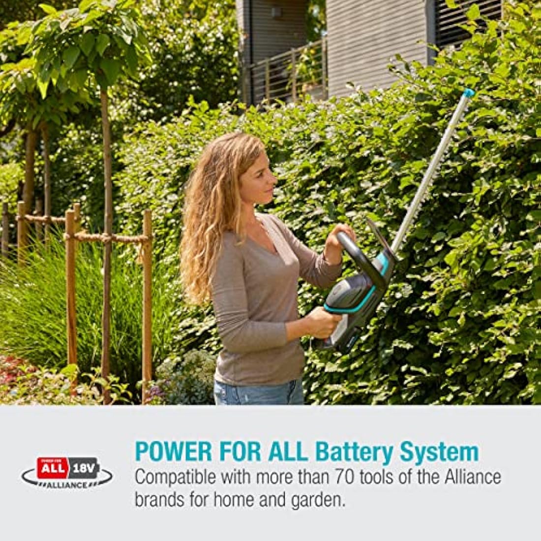 Gardena ComfortCut 60 18V P4A Battery Hedge Trimmer – 60cm Blade
