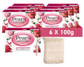 Pears Naturale Pomegranate Soap Bars 100g 6 Pack | Hydrating Glycerin