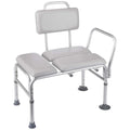 Homecraft Padded Bath Transfer Bench – Adjustable Shower Chair for Elderly