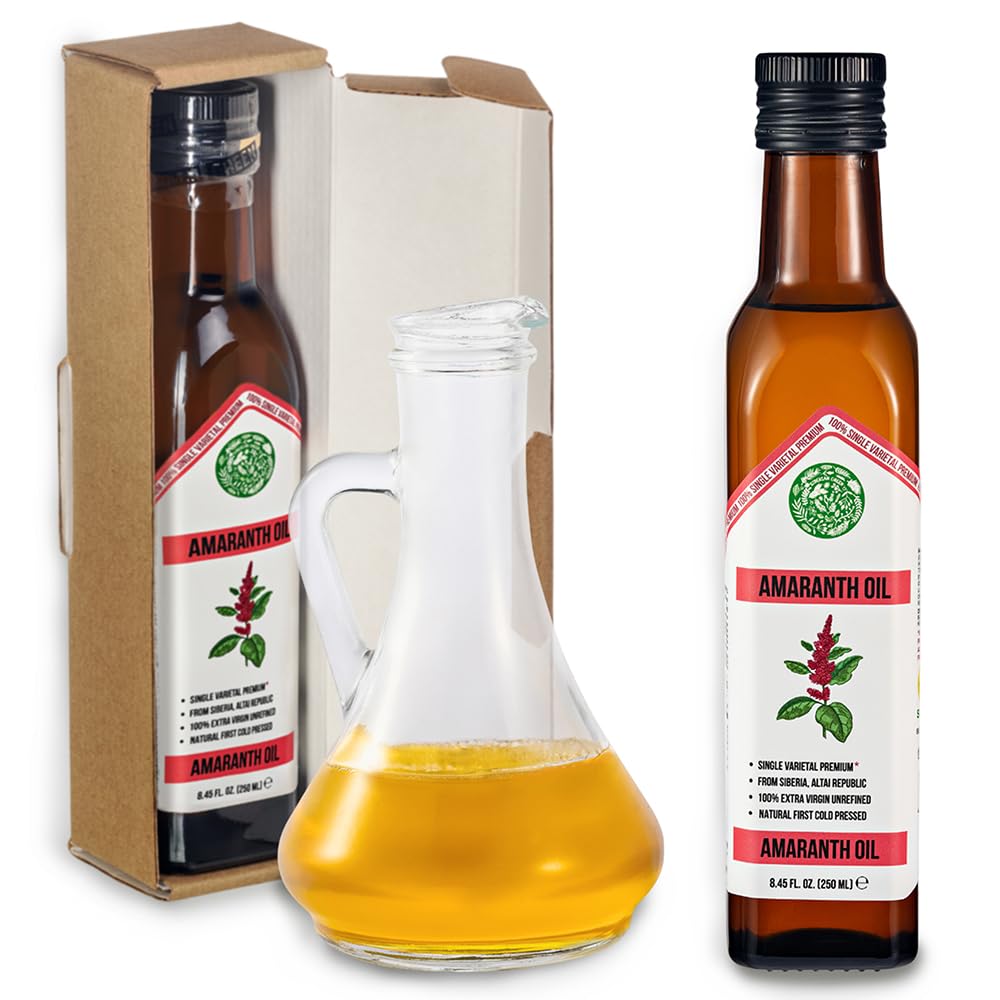 Siberian Green Amaranth Seed Oil | Extra Virgin Cold Pressed - 250ml