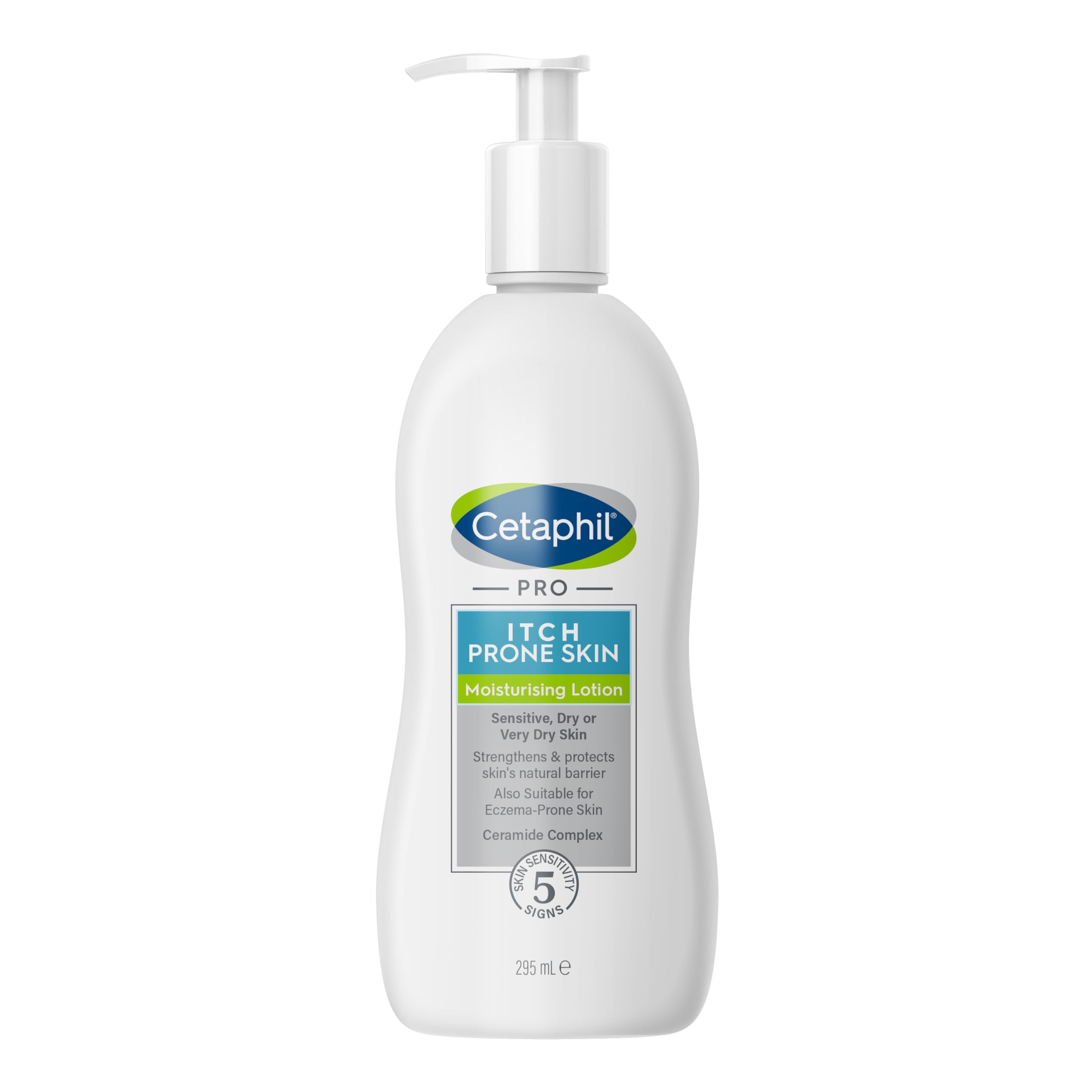 Cetaphil PRO Itch Prone Skin Body Moisturiser | Ceramide Lotion - 295ml
