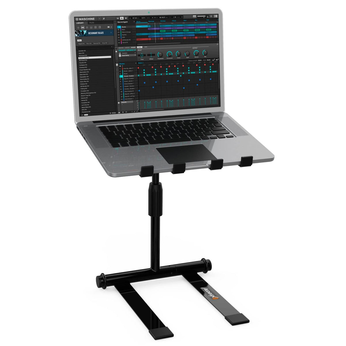 Audibax 10157147 TOP-30 Professional Folding Laptop DJ Stand with Bag - image 3