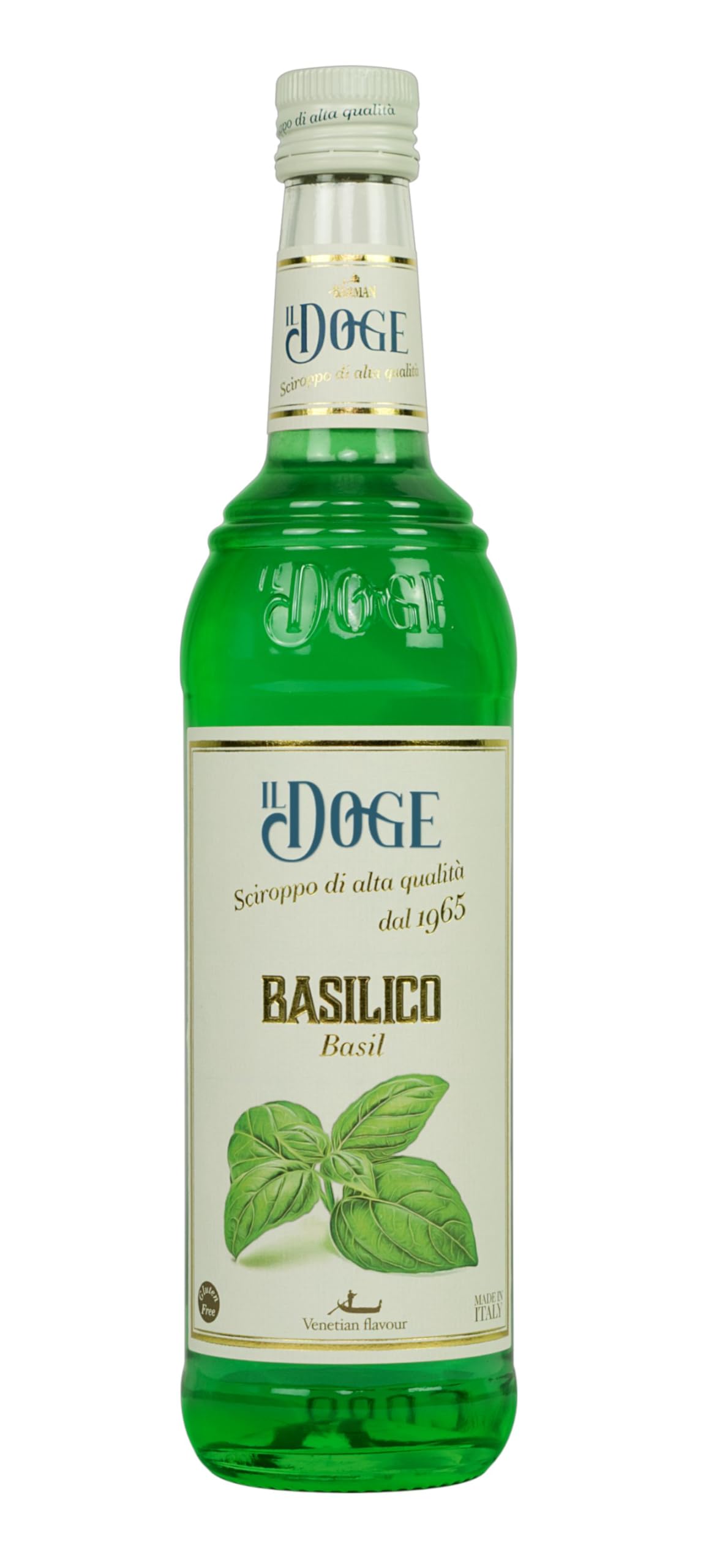 Barman Il Doge Basil Syrup – 70cl Gourmet Cocktail Mixer & Syrup