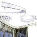 16.4ft Bendable Curtain Track - Ceiling Mount Metal Rail