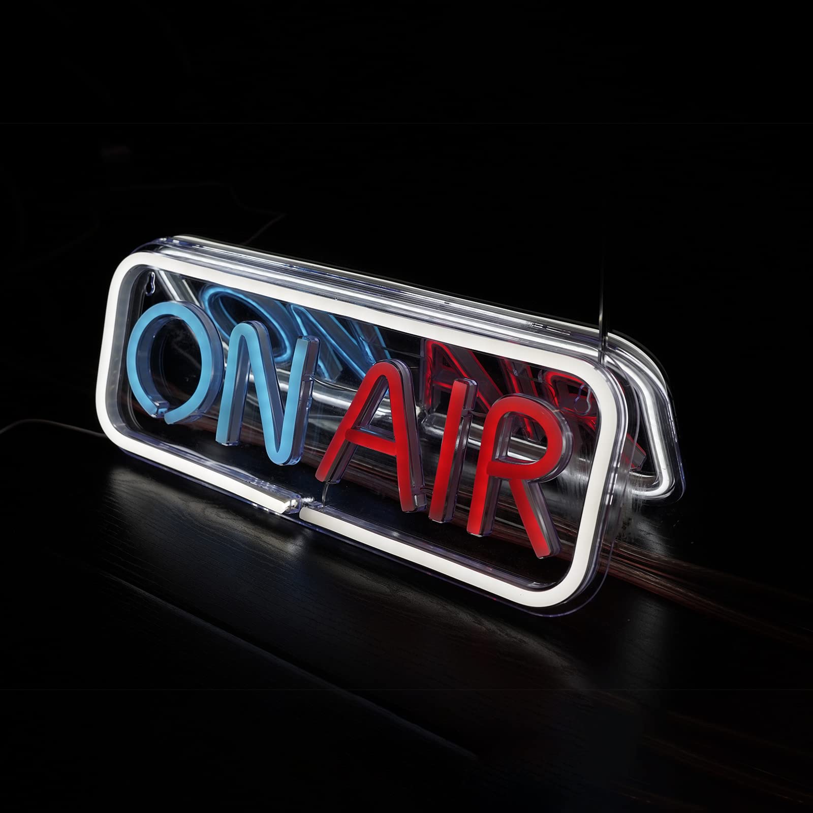 ON AIR Neon Sign – LED Studio Live Light for Gamers & Streamers