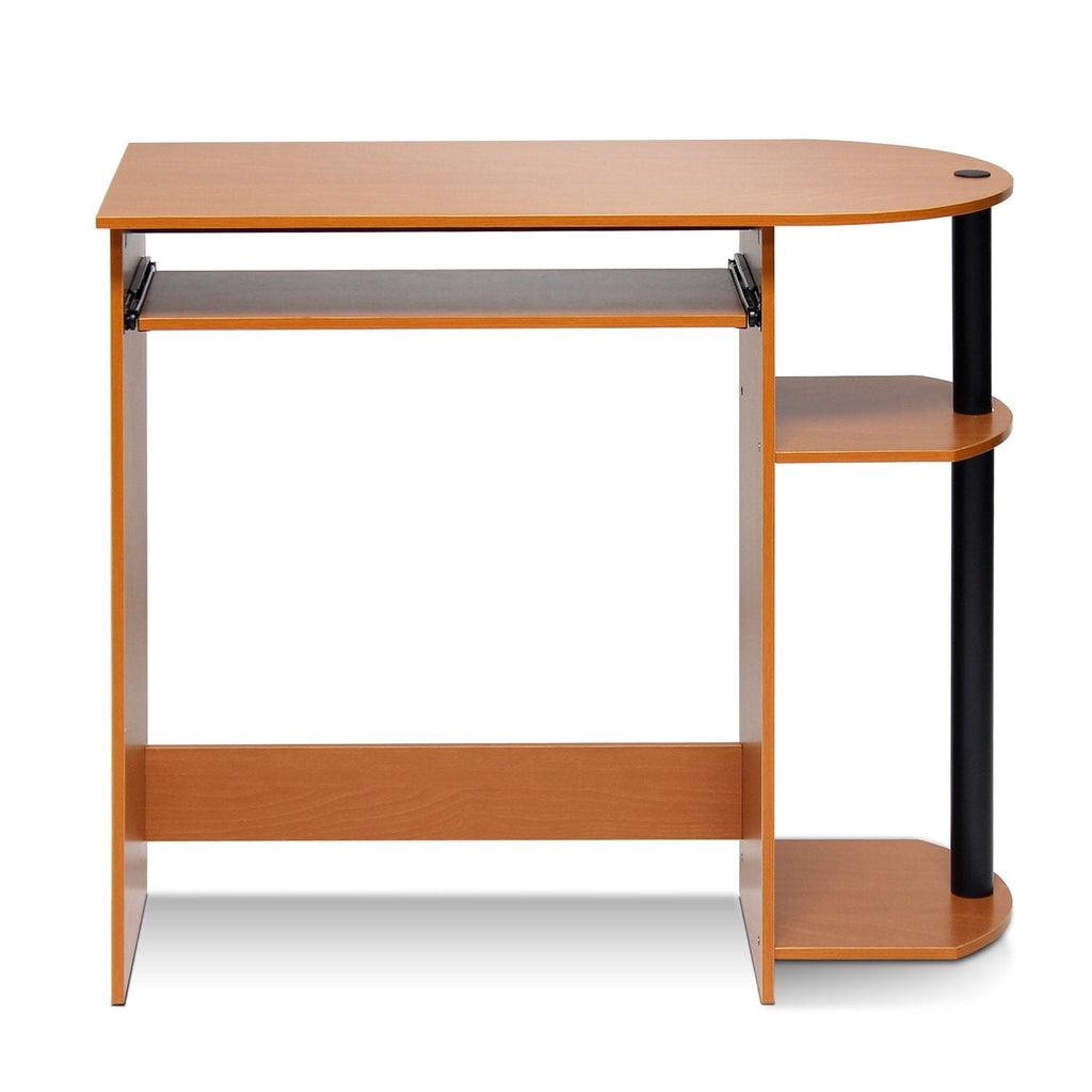 Furinno SIMPLISTIC 80cm Wide Gaming Desk with Keyboard Tray, Light Cherry - image 3