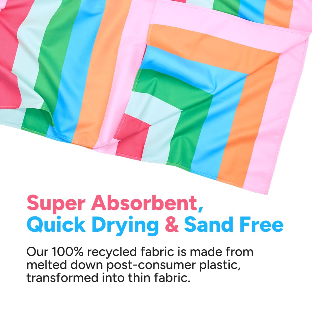 Dock & Bay Quick Dry Beach Towel - Tutti Frutti, Large - image 3
