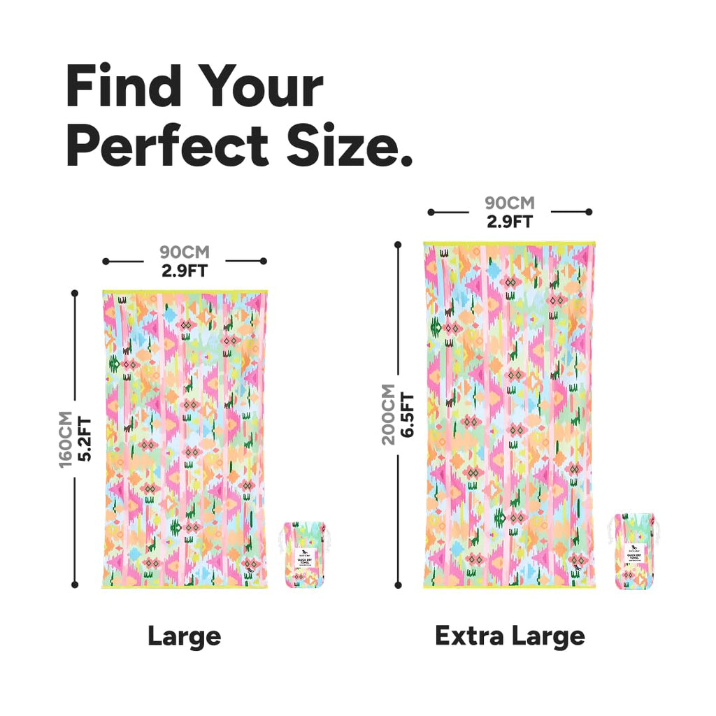 Dock & Bay Quick Dry Beach Towel - Ibiza Glow, Extra Large - image 5