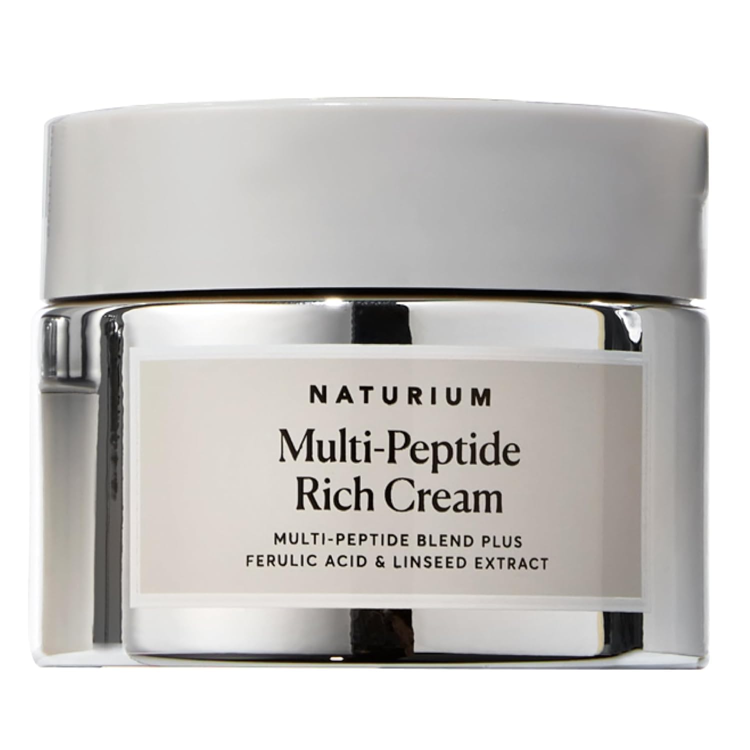 Naturium Multi-Peptide Rich Cream | Firming & Smoothing Moisturiser | 50ml