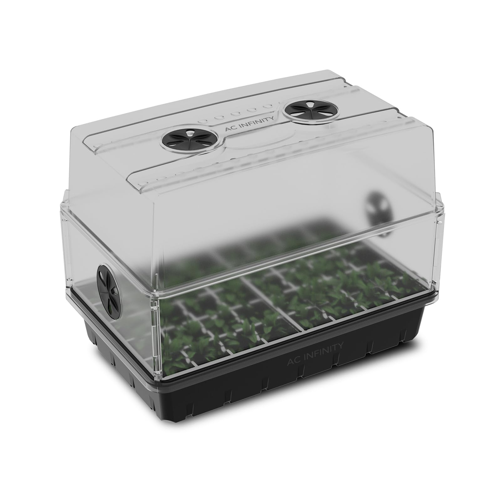 AC Infinity Humidity Dome | 40-Cell Seedling Tray & Germination Kit