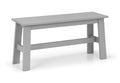 Julian Bowen Kobe Grey Dining Bench – Modern Minimalist Seating