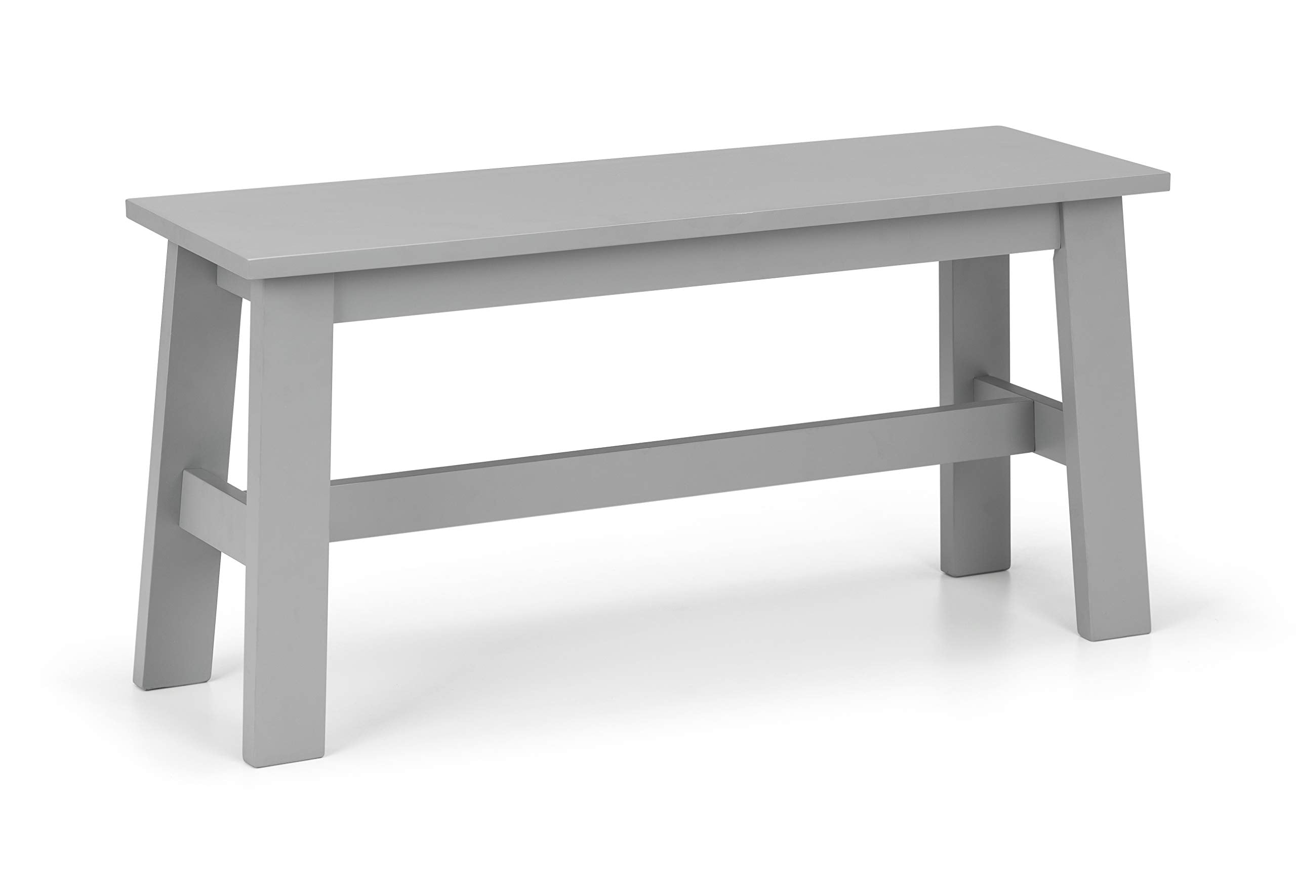 Julian Bowen Kobe Grey Dining Bench – Modern Minimalist Seating
