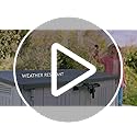Keter Store It Out Nova Garden Storage Shed - 880L Grey Outdoor Box