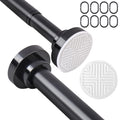 BELICOO Tension Rod 70-130cm - Black No-Drill Extendable Shower Pole