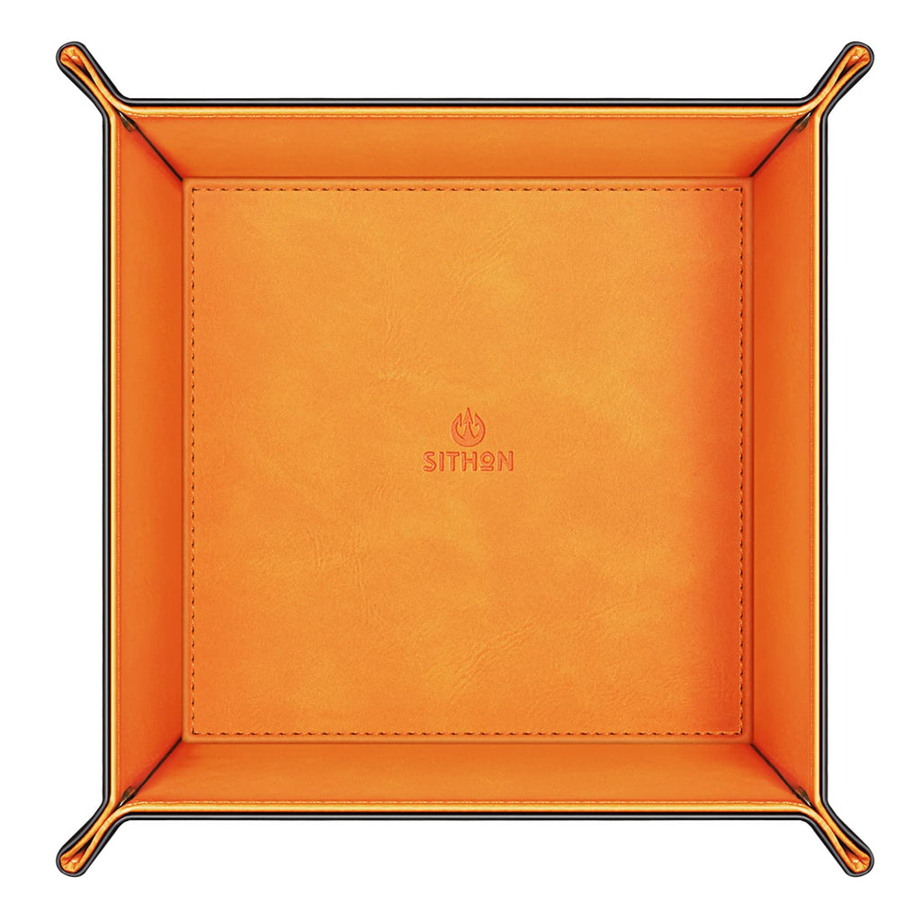 SITHON Valet Tray Premium PU Leather Desktop Storage Organizer - image 2