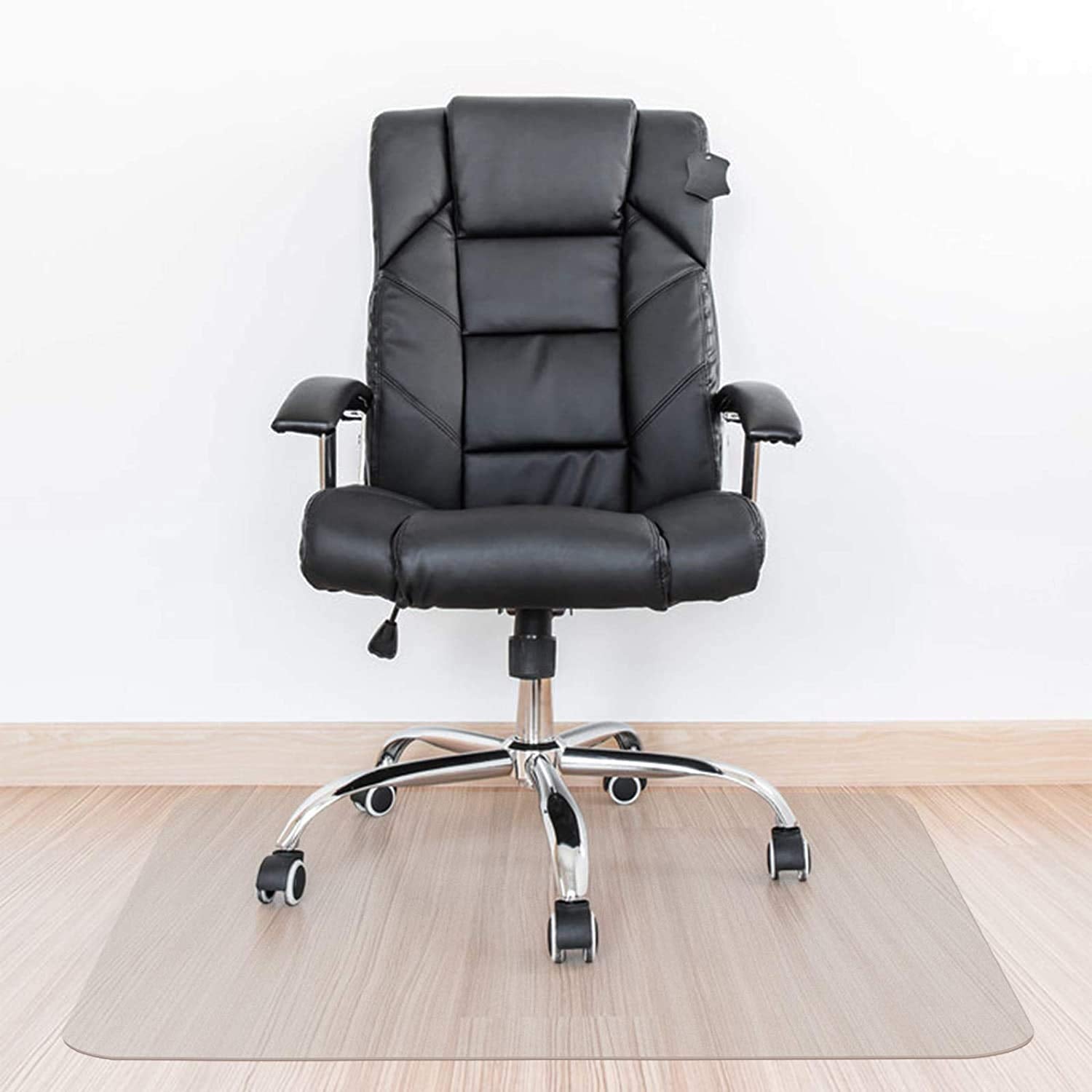 Kuyal Clear Chair Mat for Hard Floors | 120x150cm PVC Floor Protector