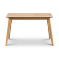 Julian Bowen Boden Rectangular Oak Dining Table – 6 Seater Wood