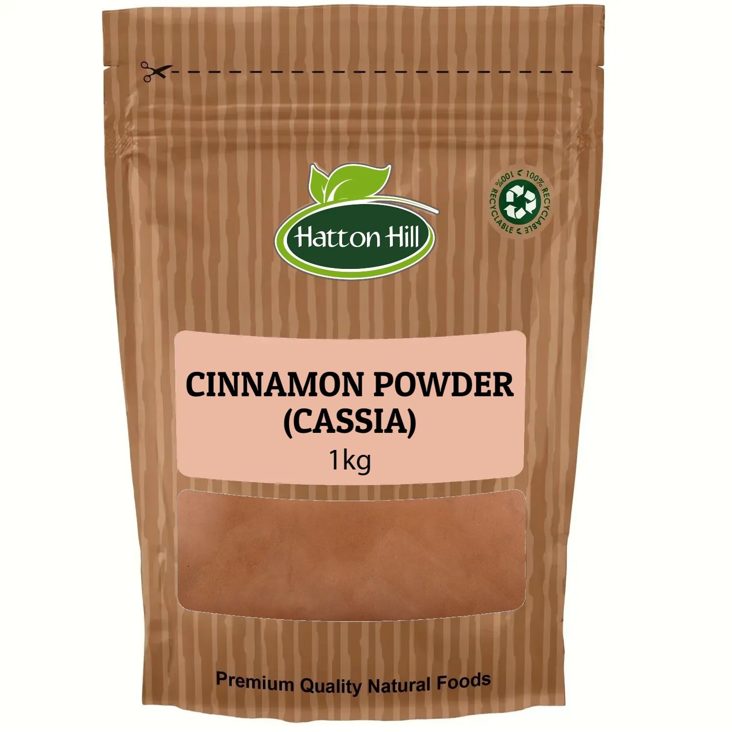Hatton Hill Ground Cassia Cinnamon Powder - 1kg Bulk Baking Spice
