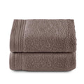 RIZO Top Towel – Set of 2 Combed Cotton Hand Towels – 600 GSM – Mink