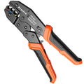 Preciva Ratchet Crimping Tool | Insulated Wire Terminal Pliers AWG 20-10