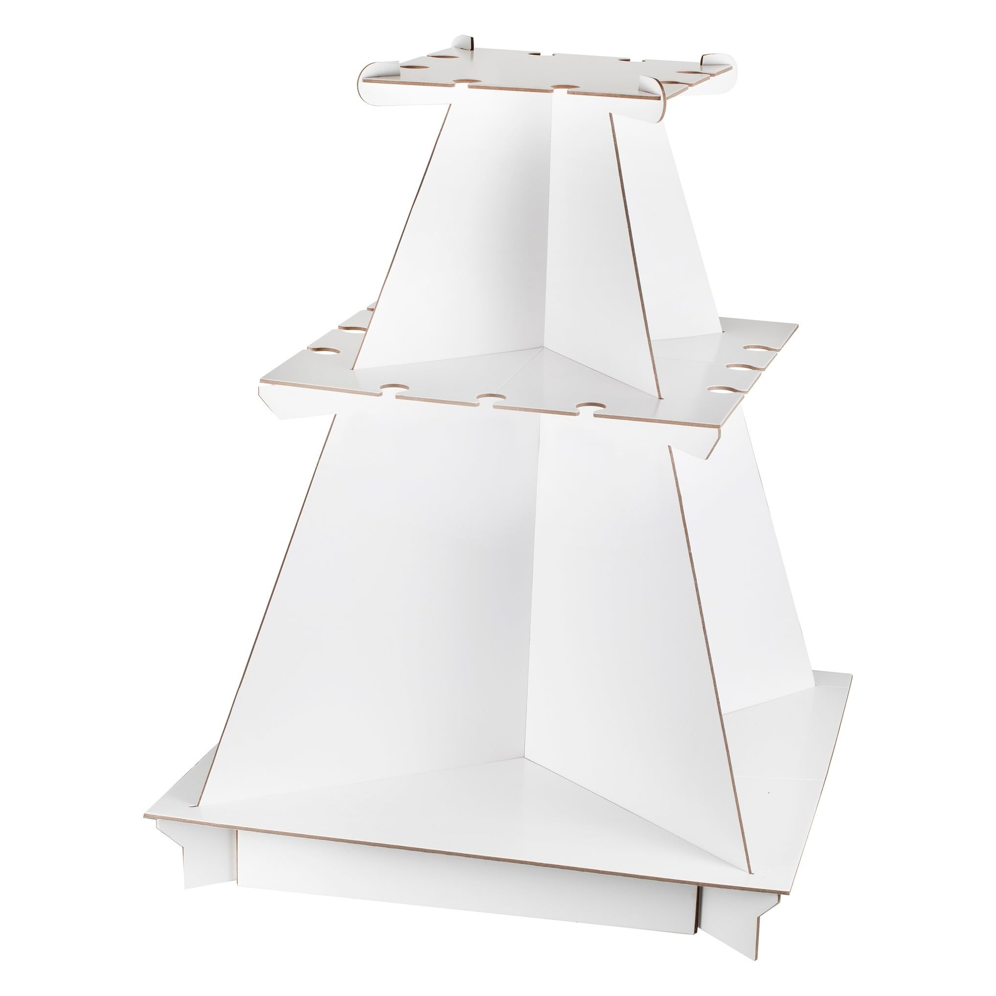 Ginger Ray 3 Tier Drinks Stand - White Wedding & Hen Party Display