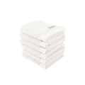 TOM TAILOR Guest Towels Set of 6 – 100% Cotton Terry Cloth, White