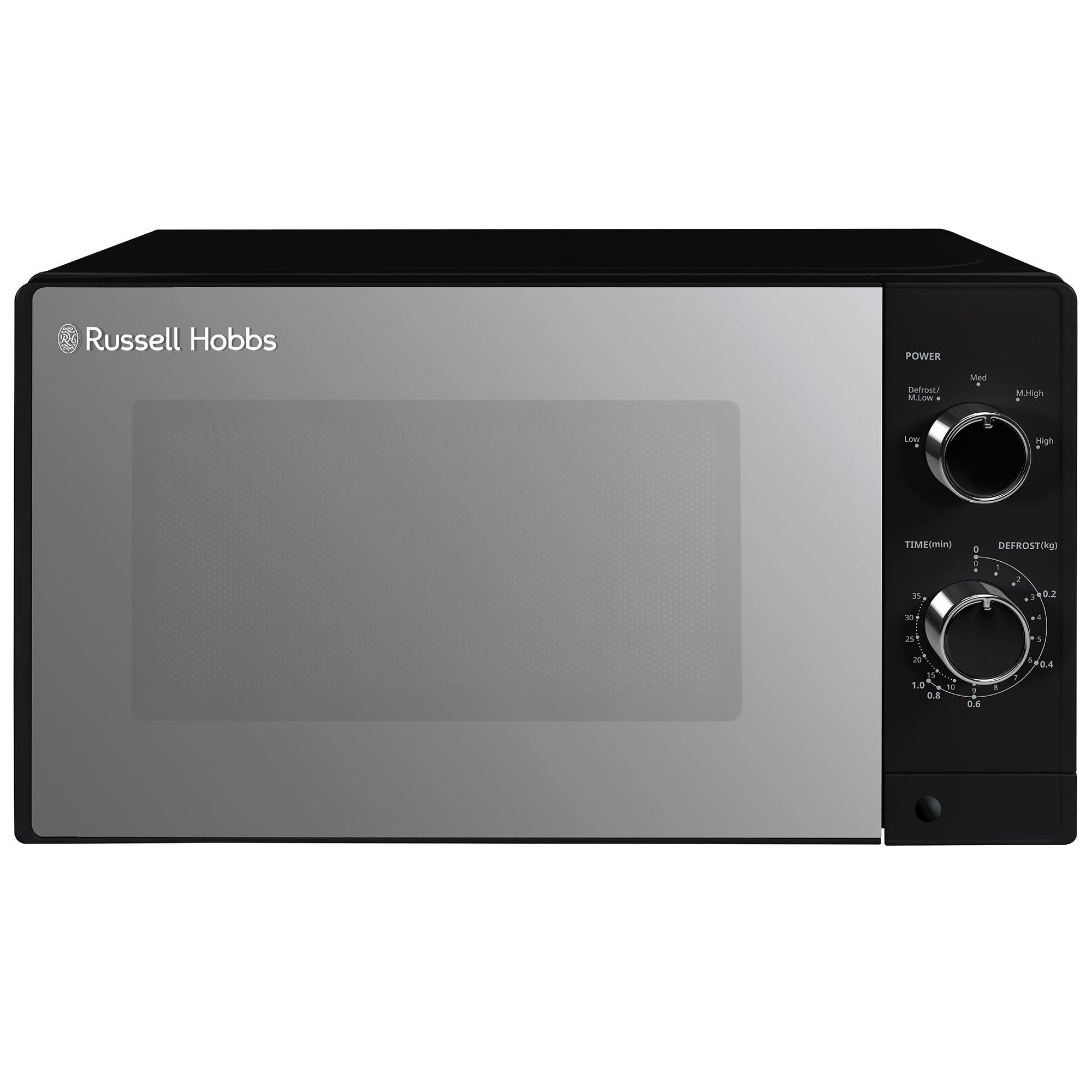 Russell Hobbs 20L 800W Solo Manual Microwave – Black | RHM2027B