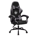 T-THREE Ergonomic High-Back Mesh Gaming Chair with Lumbar Support - White