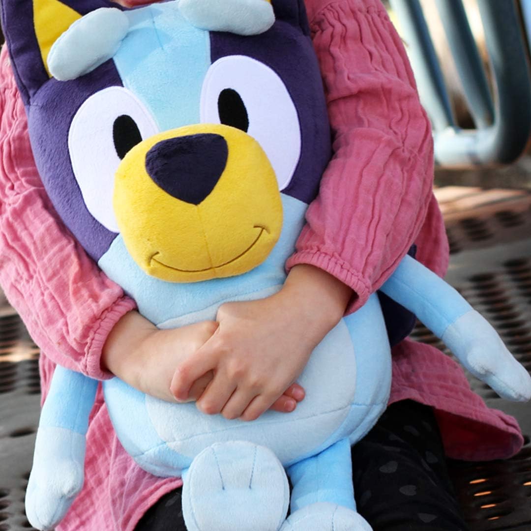 Snaps Bluey Extra Large 18 Inch Plush – Soft Cuddly Stuffed Animal Toy