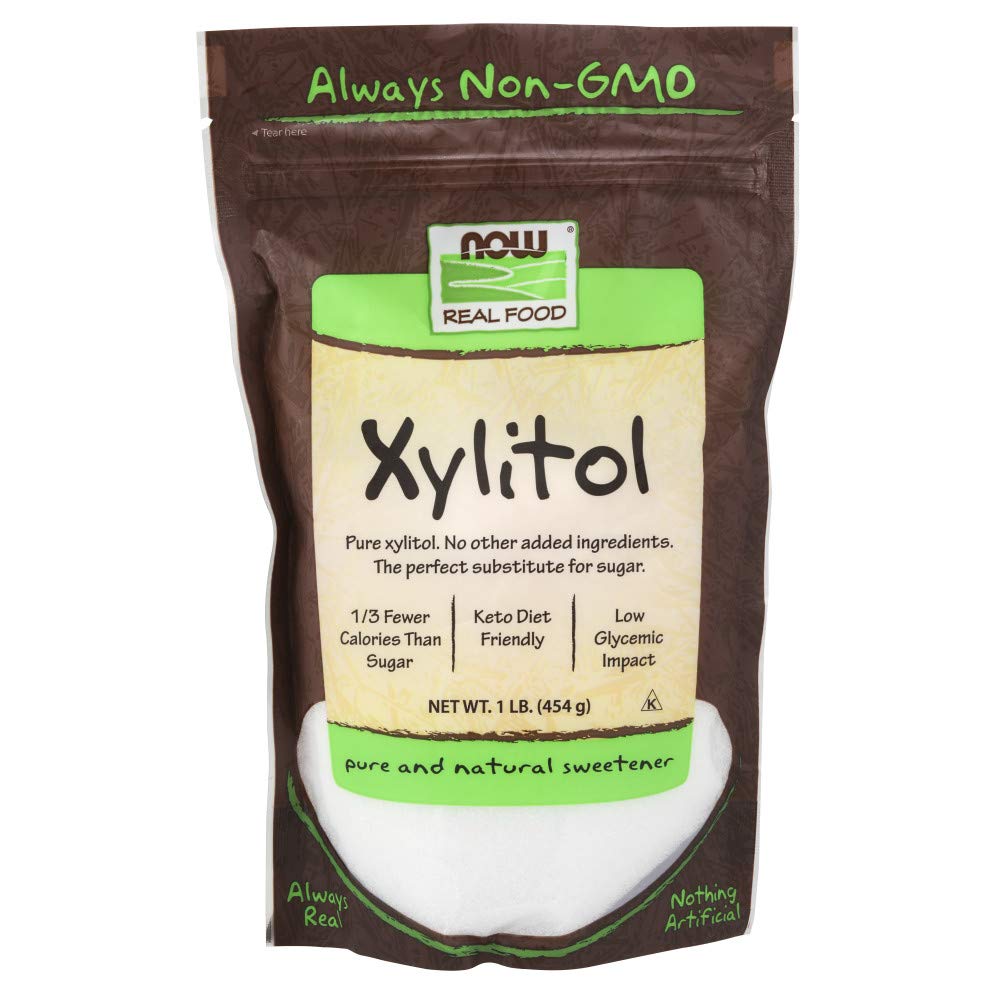 NOW Foods Xylitol 100% Pure Natural Sweetener – Keto Friendly, 454g