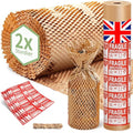 ecoTru Honeycomb Packing Paper | 36cm x 40m Recyclable Moving Wrap