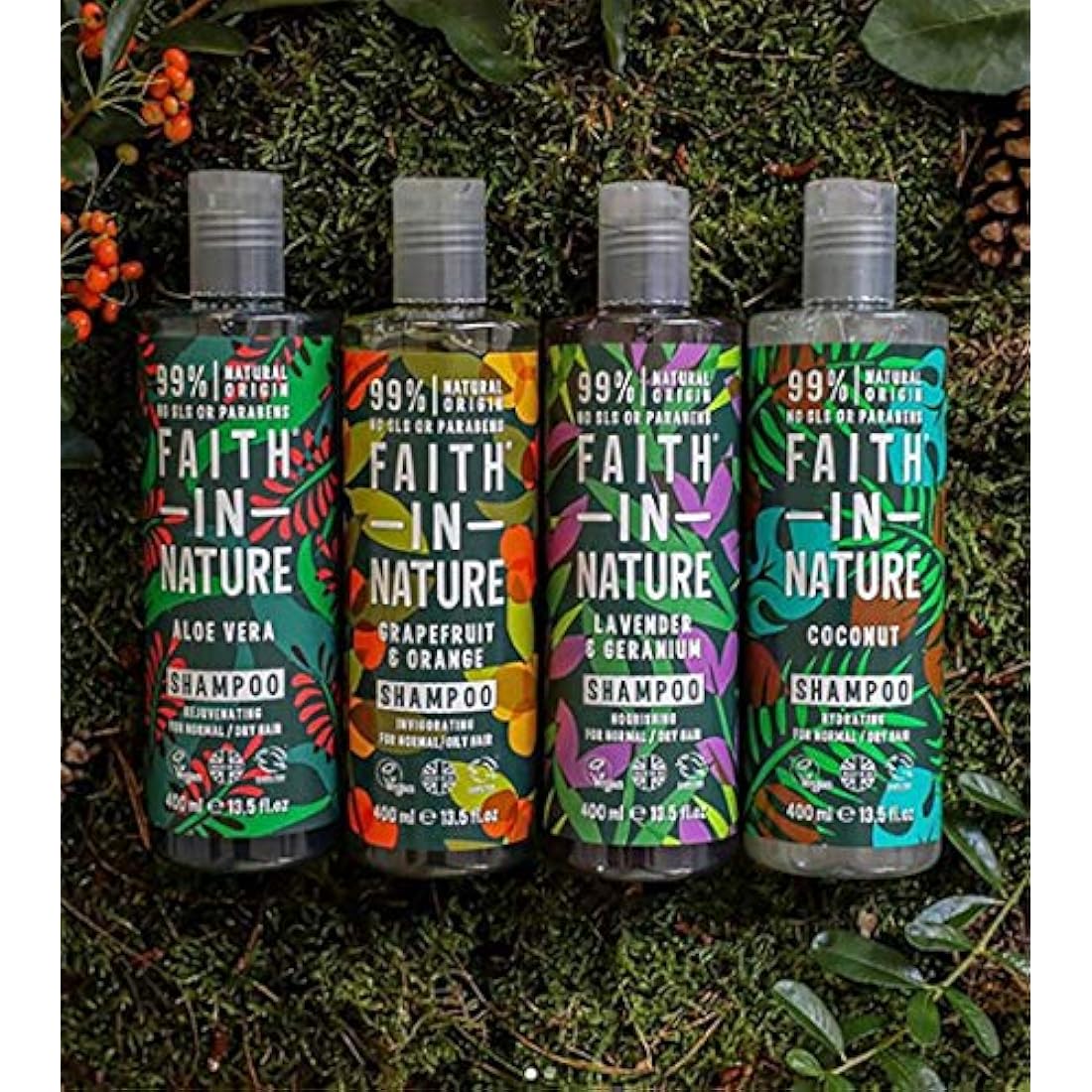 Faith in Nature Hemp & Meadowfoam Conditioner | Natural & Vegan Hair Care