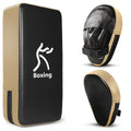 Odoland Boxing Punching Mitts and Kick Pad Set - PU Leather Focus Pads