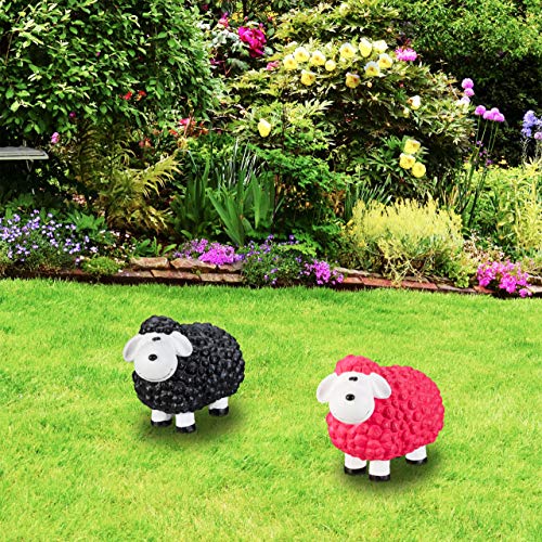Sheep Garden Ornament – Weatherproof Hand-Painted Statue