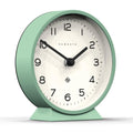 Newgate M Mantel Clock | Silent Sweep Non-Ticking Minimalist - Neo Mint
