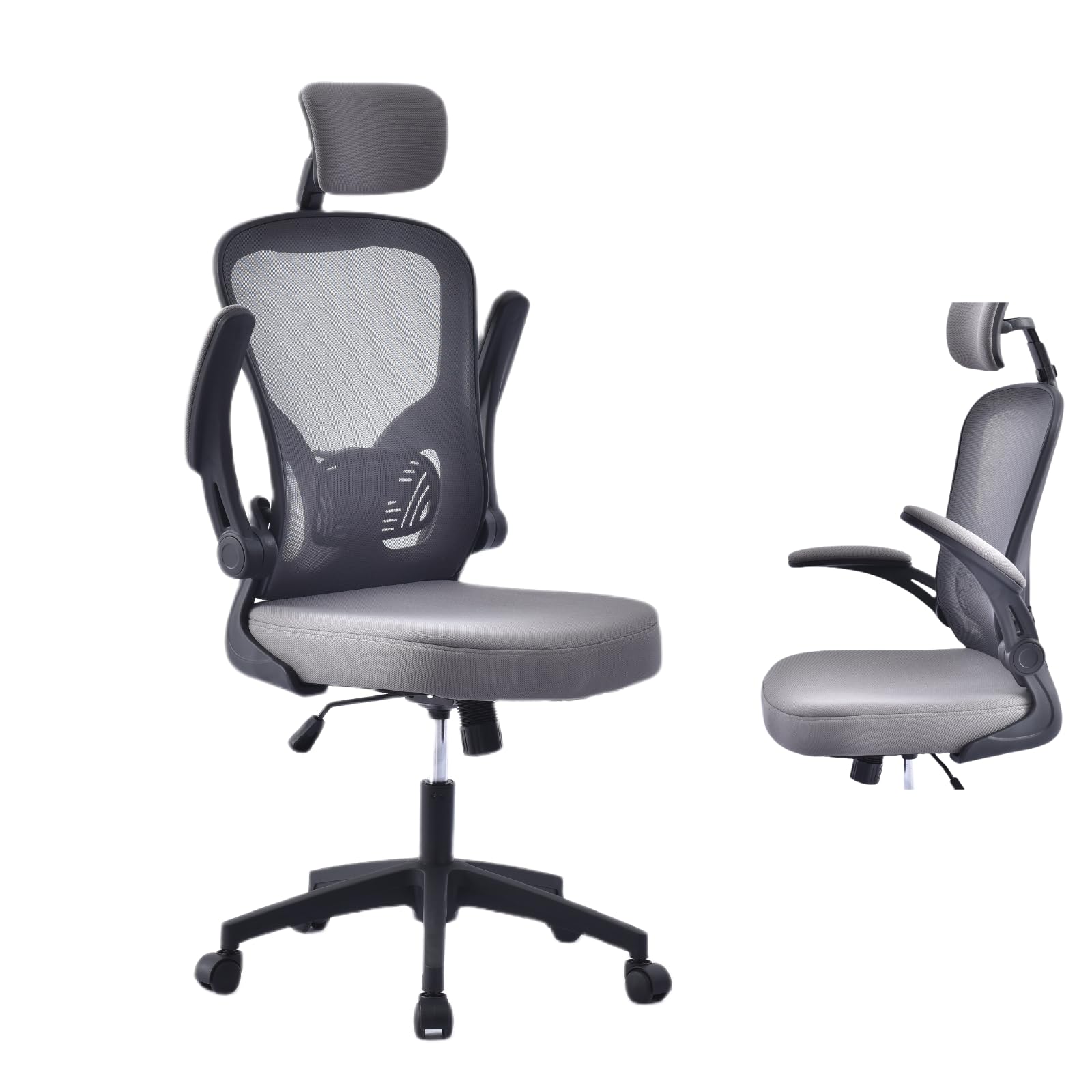 OWAY Ergonomic Mesh Office Chair - High-Back Desk Chair with Lumbar Support