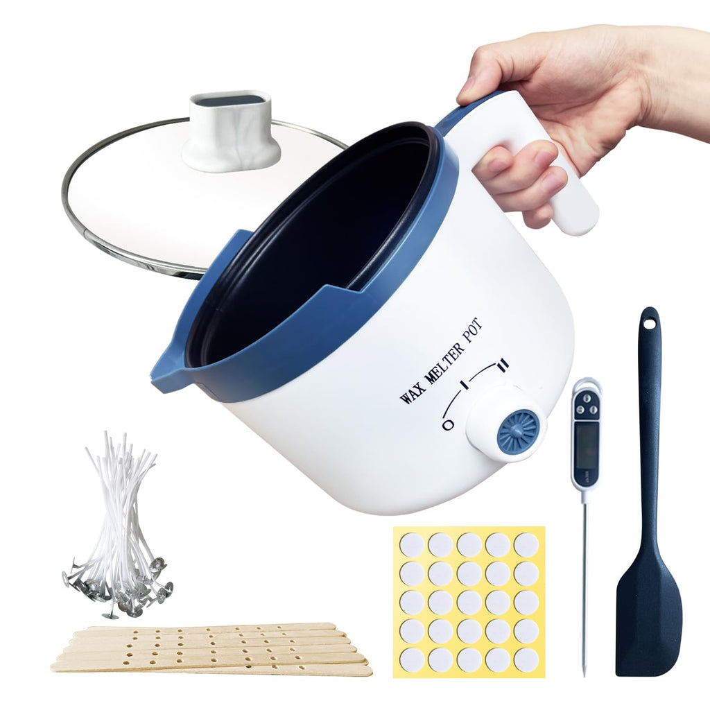 Ksedcon Electric Wax Melter for Candle Making – Non-Stick Melting Pot Kit