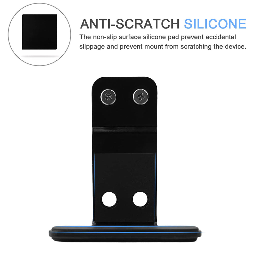 JEMACHE Under Desk Laptop Extra Mount, Metal Extra Holder Accessories for Triple or 4 Laptop Version Black - image 4