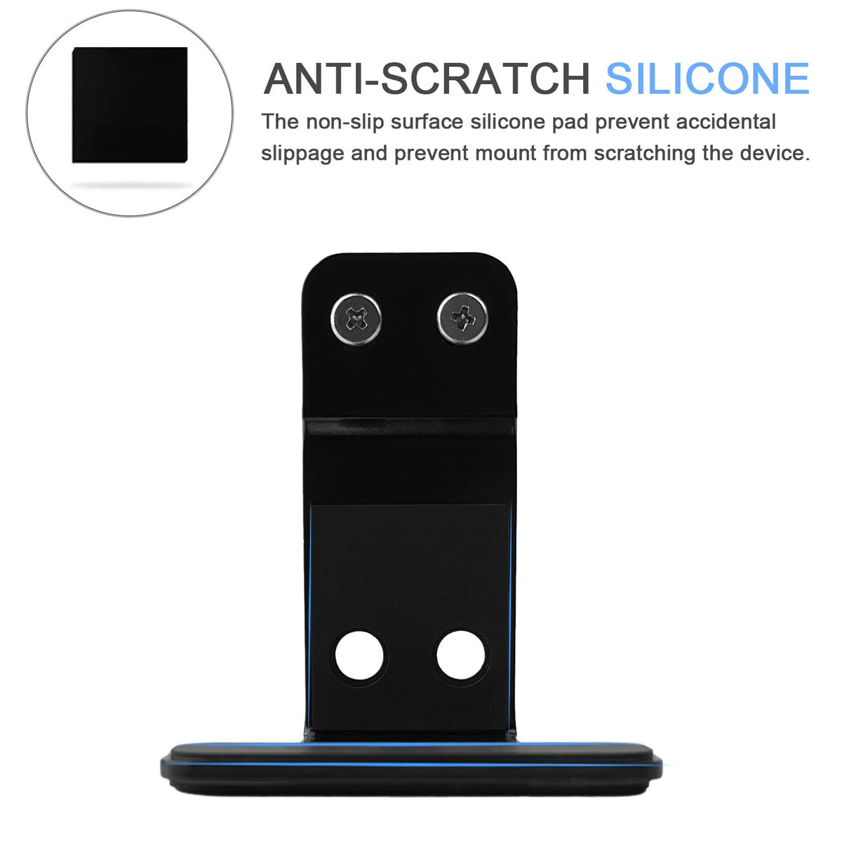 JEMACHE Under Desk Laptop Extra Mount, Metal Extra Holder Accessories for Triple or 4 Laptop Version Black - image 4