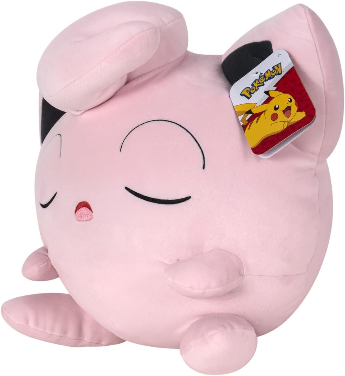 Snaps Pokemon Jigglypuff Sleeping Plush – 18 Inch Stuffed Animal Toy